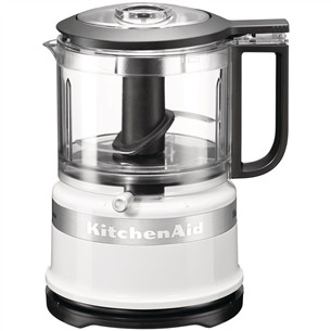 KitchenAid, 240 W, baltas - Smulkintuvas