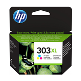 Rašalo kasetė HP 303XL, Spalvota Prekė - T6N03AE#UUS