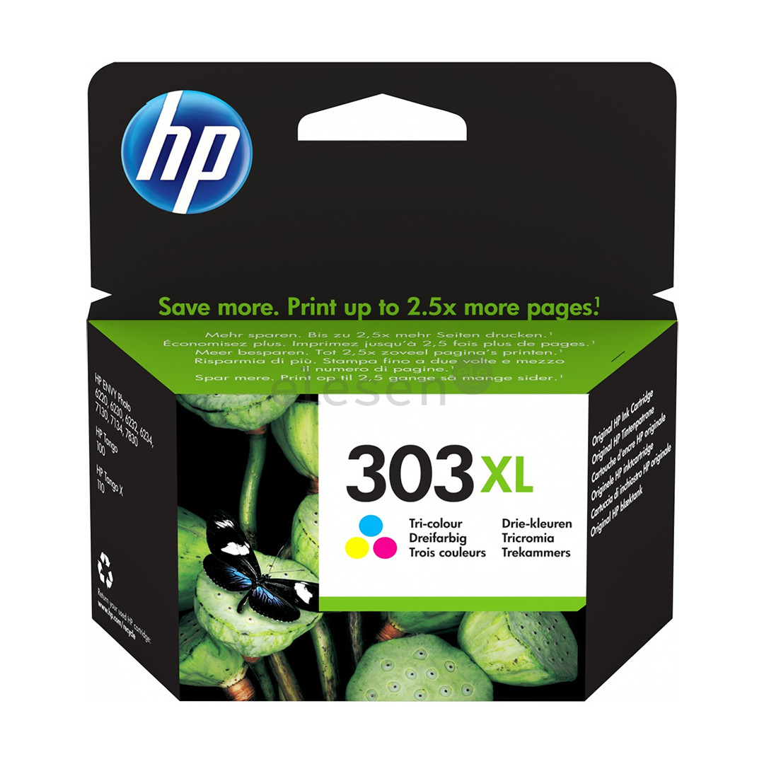 Ink cartridge HP 303XL (värviline) Item - T6N03AE#UUS