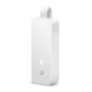 Adapteris TP-Link Prekė - UE300C, USB-C -> RJ45 Gigabit Ethernet, white