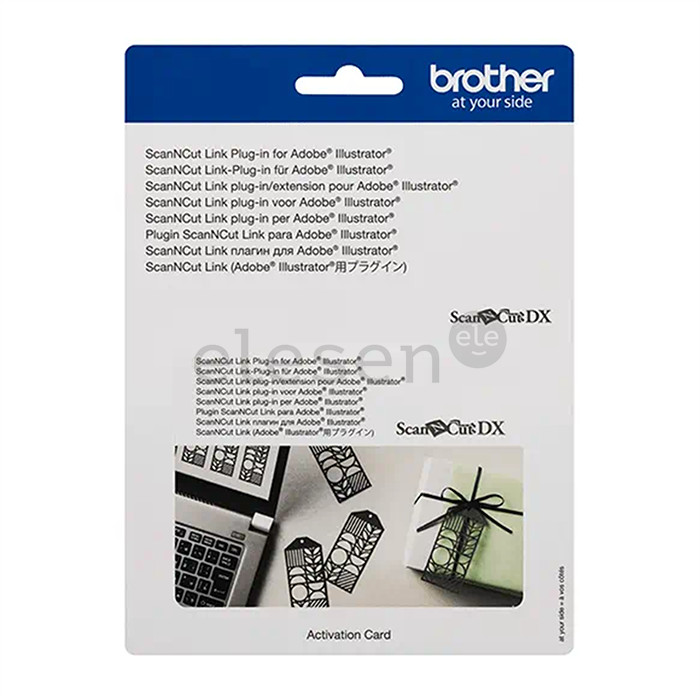 Activation card ScanNCut Link Plug-in for Adobe® Illustrator®
