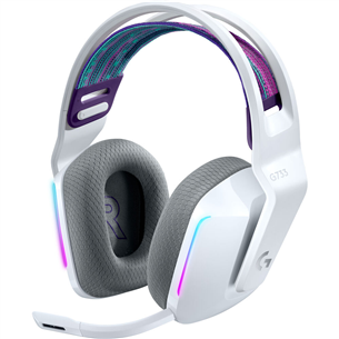 Ausinės Logitech G733 RGB, Baltos Prekė - 981-000883 981-000883