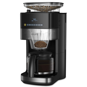 Kavos virimo aparatas  Krups Grind & Brew, vandens talpa 1.25 L, juodas  Prekė-KM832810 KM832810