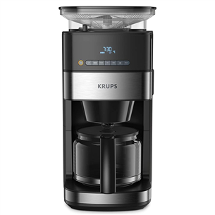 Kavos virimo aparatas  Krups Grind & Brew, vandens talpa 1.25 L, juodas  Prekė-KM832810