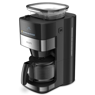 Kavos virimo aparatas  Krups Grind & Brew, vandens talpa 1.25 L, juodas  Prekė-KM832810