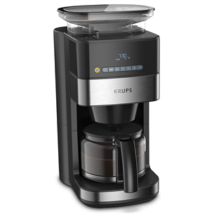 Kavos virimo aparatas  Krups Grind & Brew, vandens talpa 1.25 L, juodas  Prekė-KM832810