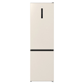 Gorenje, CrispZone, 331 L, height 200 cm, beige - Refrigerator
