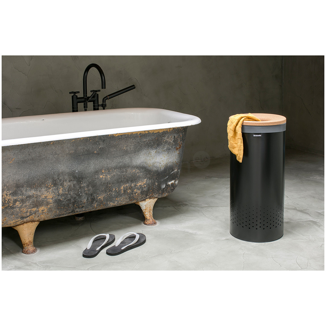 Корзина для белья с пробковой крышкой Brabantia (35 л)