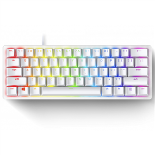 Razer Huntsman Mini Mercury Ed. Razer Red Switch, SWE, white - Mechanical Keyboard Item - RZ03-03392000-R3N1 RZ03-03392000-R3N1