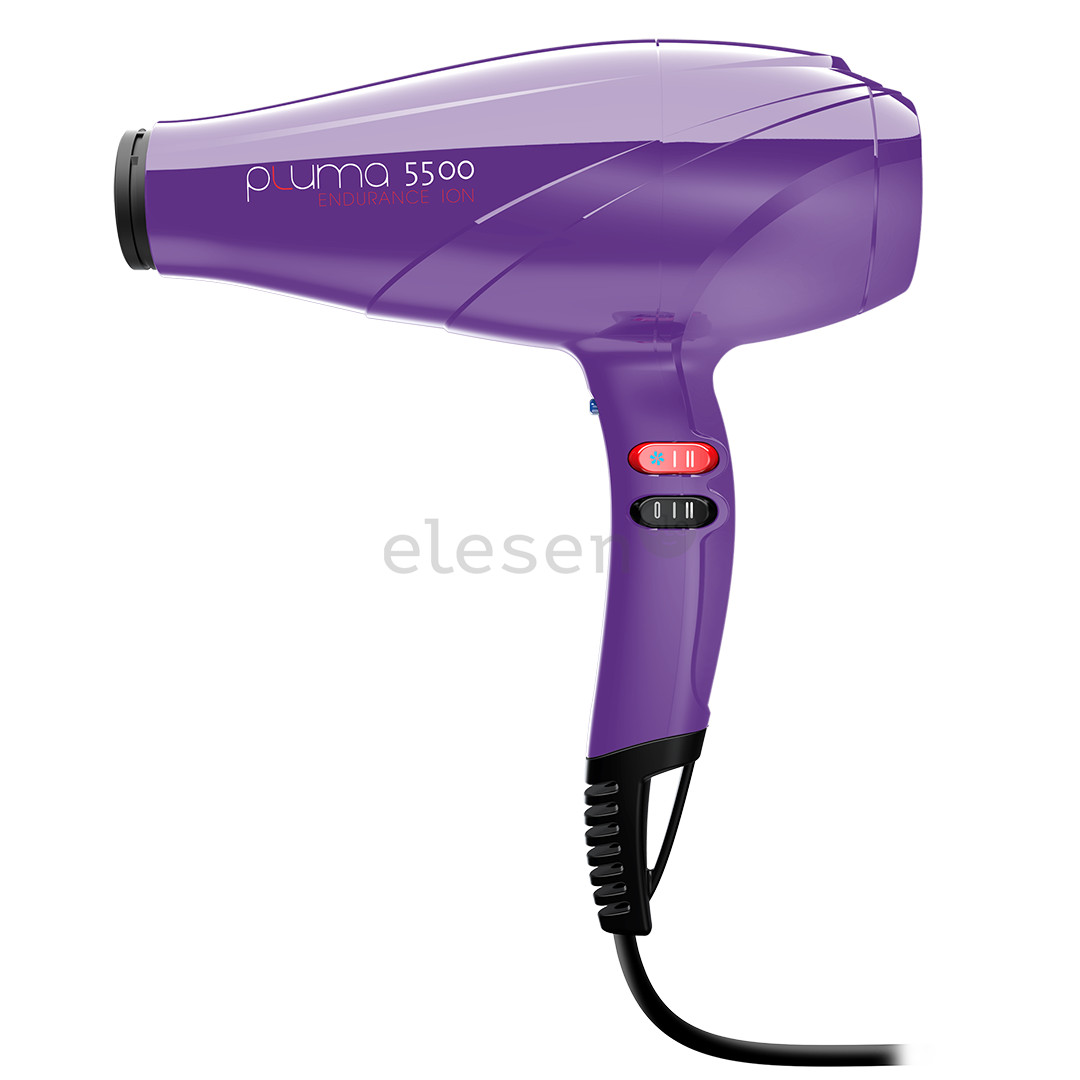 GA.MA Pluma 5500 Endurance Ion, 2400 W, violetinis - Plaukų džiovintuvas