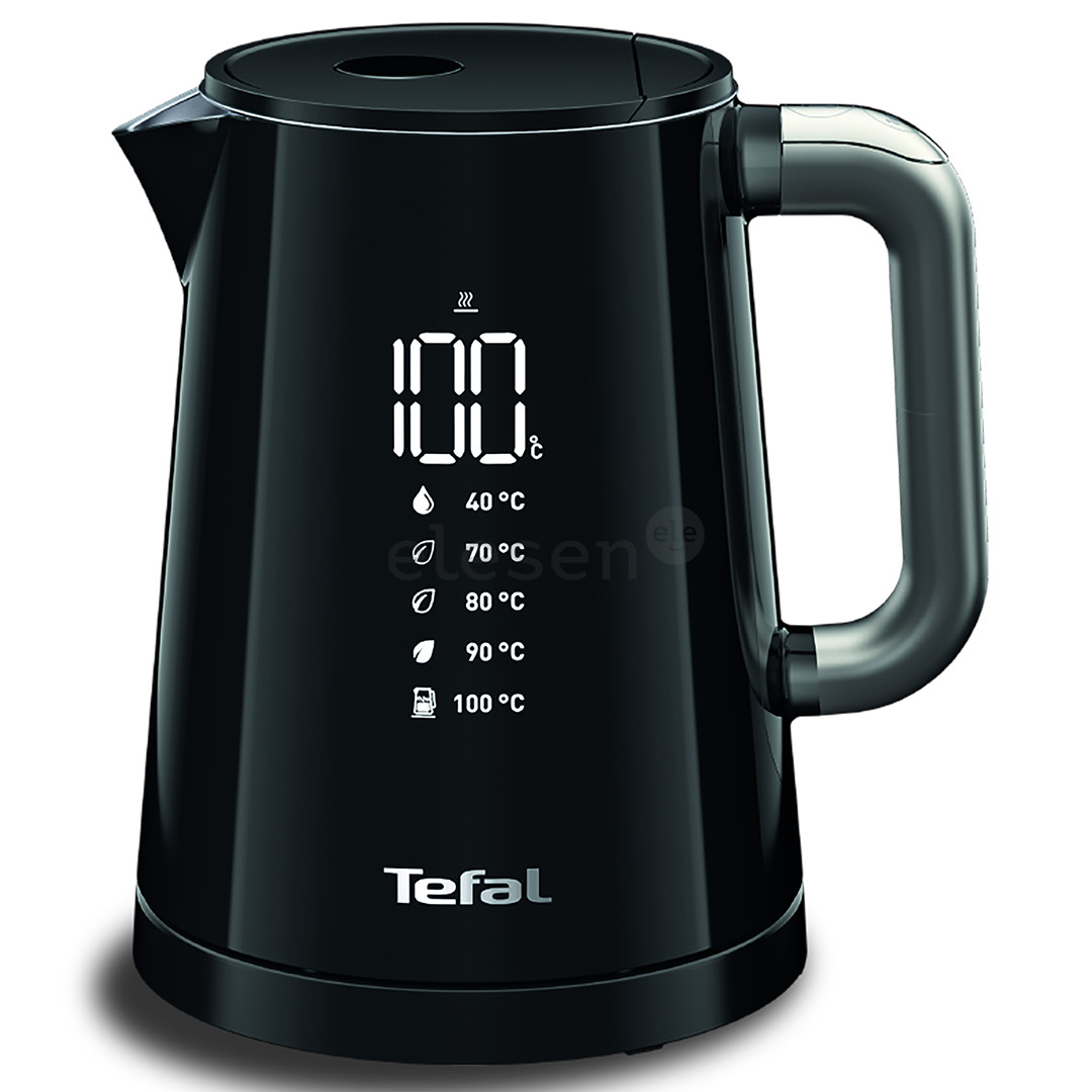 Tefal Smart & Light, variable thermostat, 1 L, black - Kettle Item - KO8548