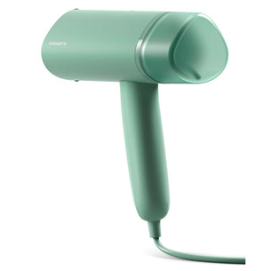 Philips 3000, 1000 W, green - Handheld clothing steamer