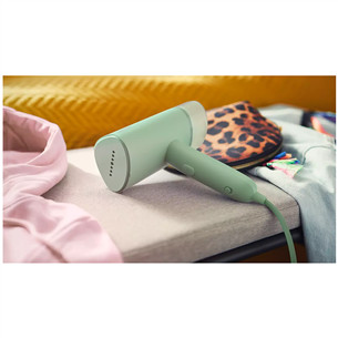 Philips 3000, 1000 W, green - Handheld clothing steamer
