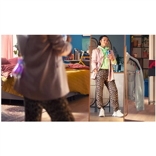 Philips 3000, 1000 W, green - Handheld clothing steamer