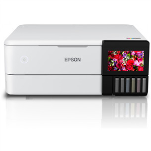 Epson EcoTank L8160, WiFi, LAN, white - Multifunctional Color Inkjet Printer/Photo Printer Item - C11CJ20402