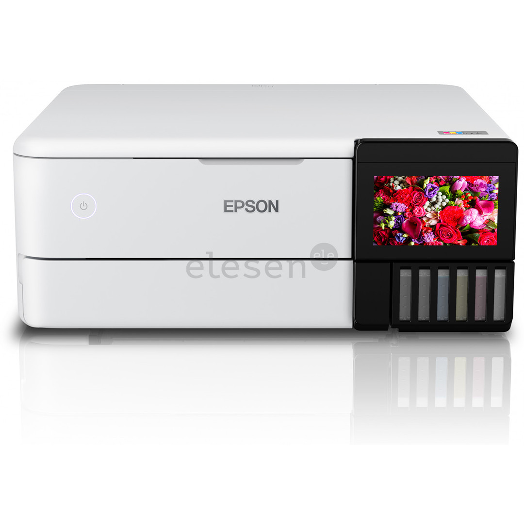 Epson EcoTank L8160, WiFi, LAN, white - Multifunctional Color Inkjet Printer/Photo Printer Item - C11CJ20402