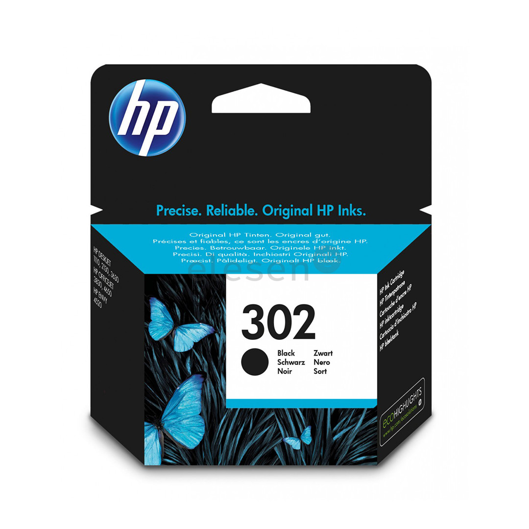 Ink cartridge HP 302 black Item - F6U66AE#UUS