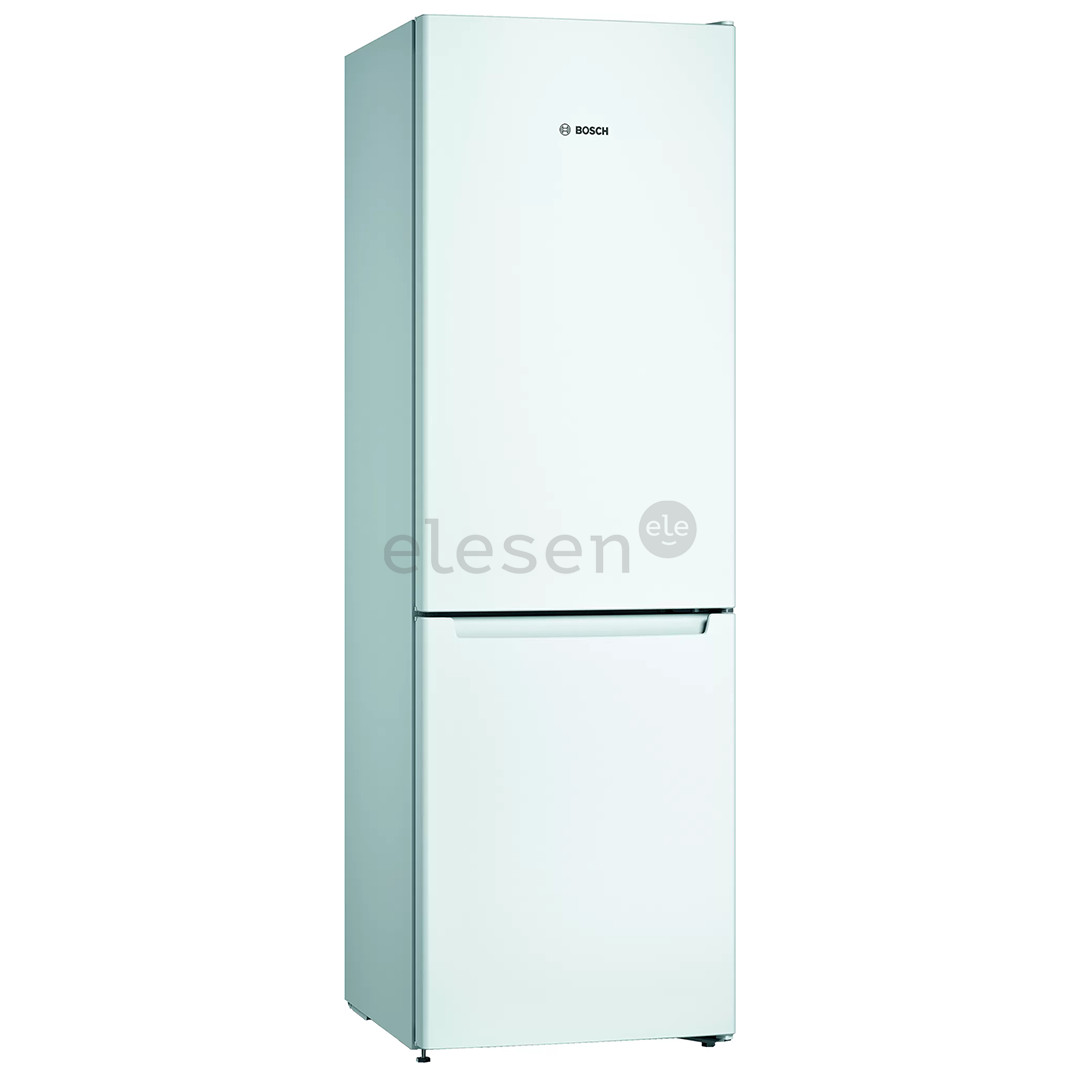 Bosch, 305 L, aukštis 186 cm, baltas - Šaldytuvas