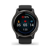 Išmanusis laikrodis Garmin Venu 2, Black/Black
