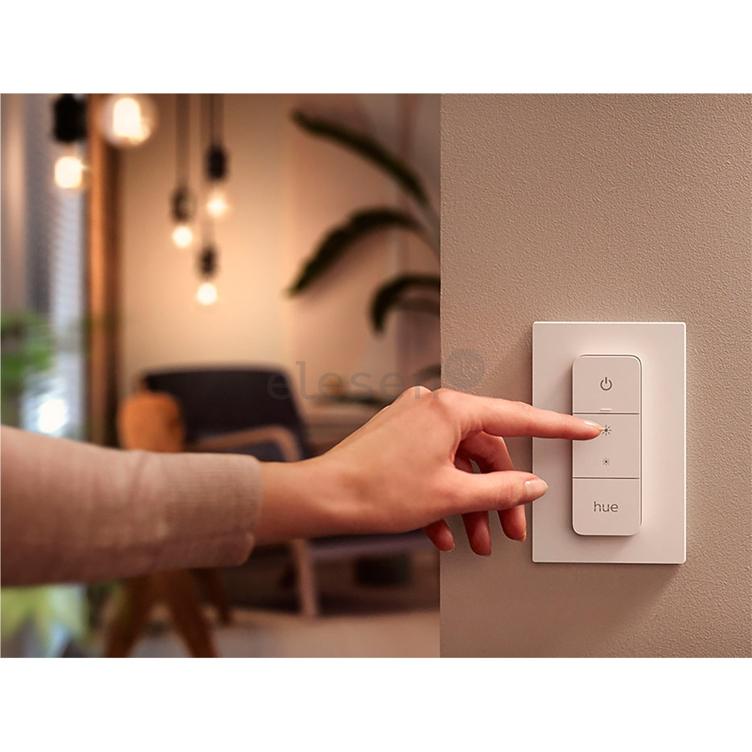 Philips Hue Dimmer Switch, baltas - Išmanus apšvietimo reguliatorius