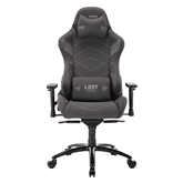 Žaidimų kėdė El33t V4 Soft Canvas, Tamsiai pilka Prekė - 5706470112933