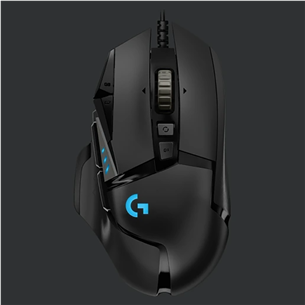 Pelė Logitech G502 Hero, Laidinė, Prekė - 910-005471
