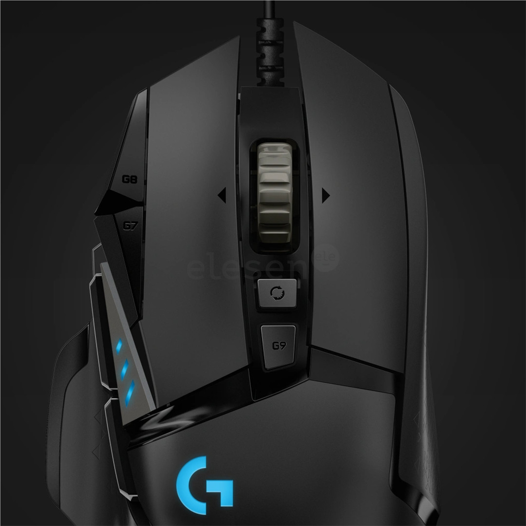 Logitech G502 Hero, black - Wired Optical Mouse