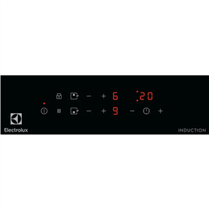 Electrolux, width 29 cm, frameless, black - Built-in Induction Hob