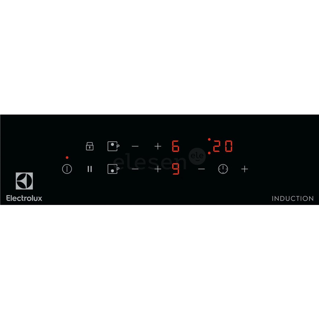 Electrolux, width 29 cm, frameless, black - Built-in Induction Hob