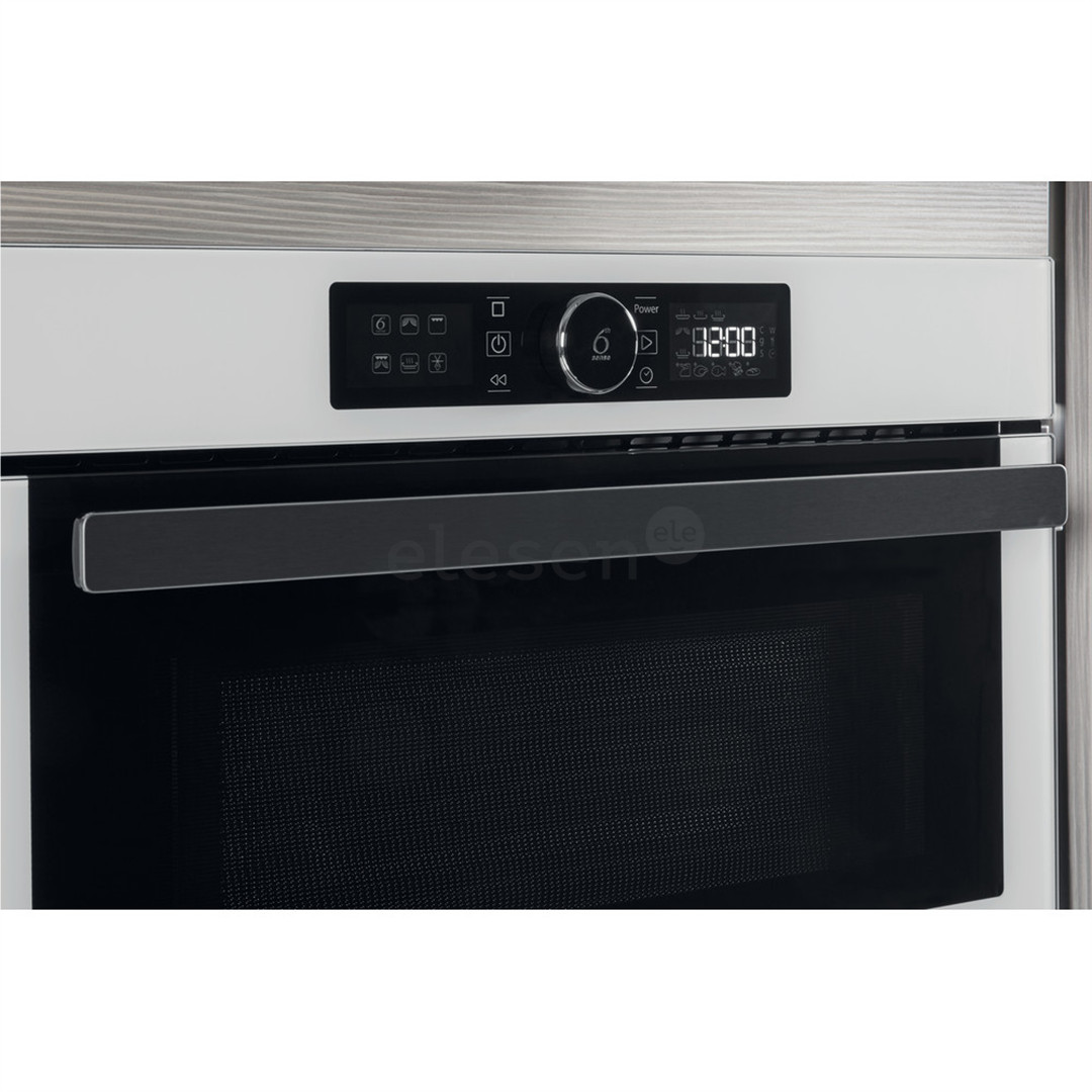 Whirlpool, 31 L, 1000 W, white - Built-in Microwave Oven with Grill Item - AMW730/WH
