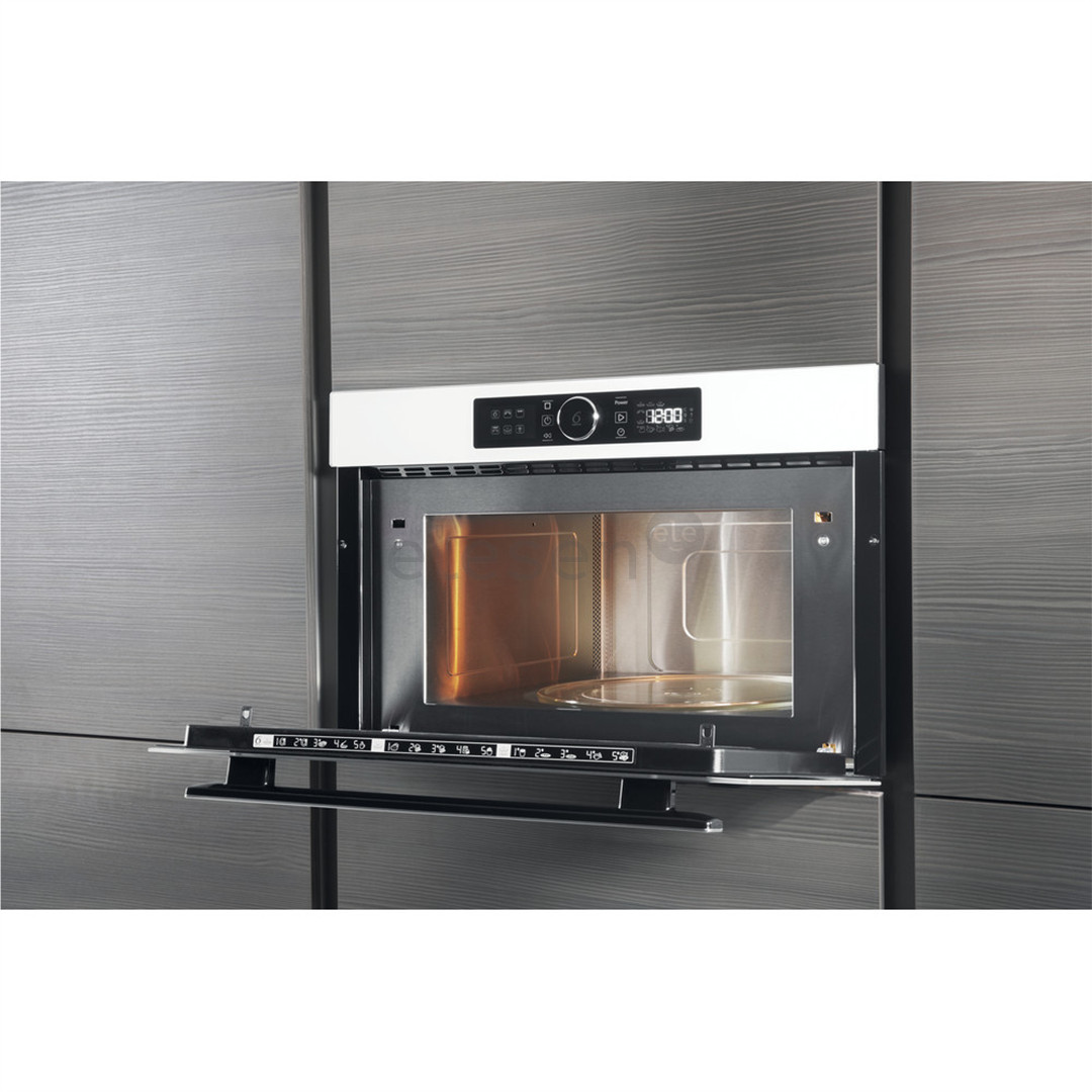 Whirlpool, 31 L, 1000 W, white - Built-in Microwave Oven with Grill Item - AMW730/WH