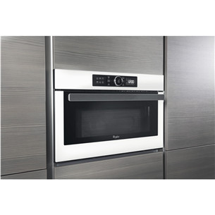 Whirlpool, 31 L, 1000 W, white - Built-in Microwave Oven with Grill Item - AMW730/WH