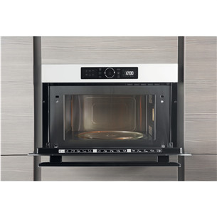 Whirlpool, 31 L, 1000 W, white - Built-in Microwave Oven with Grill Item - AMW730/WH