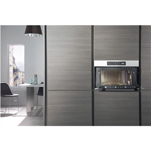 Whirlpool, 31 L, 1000 W, white - Built-in Microwave Oven with Grill Item - AMW730/WH