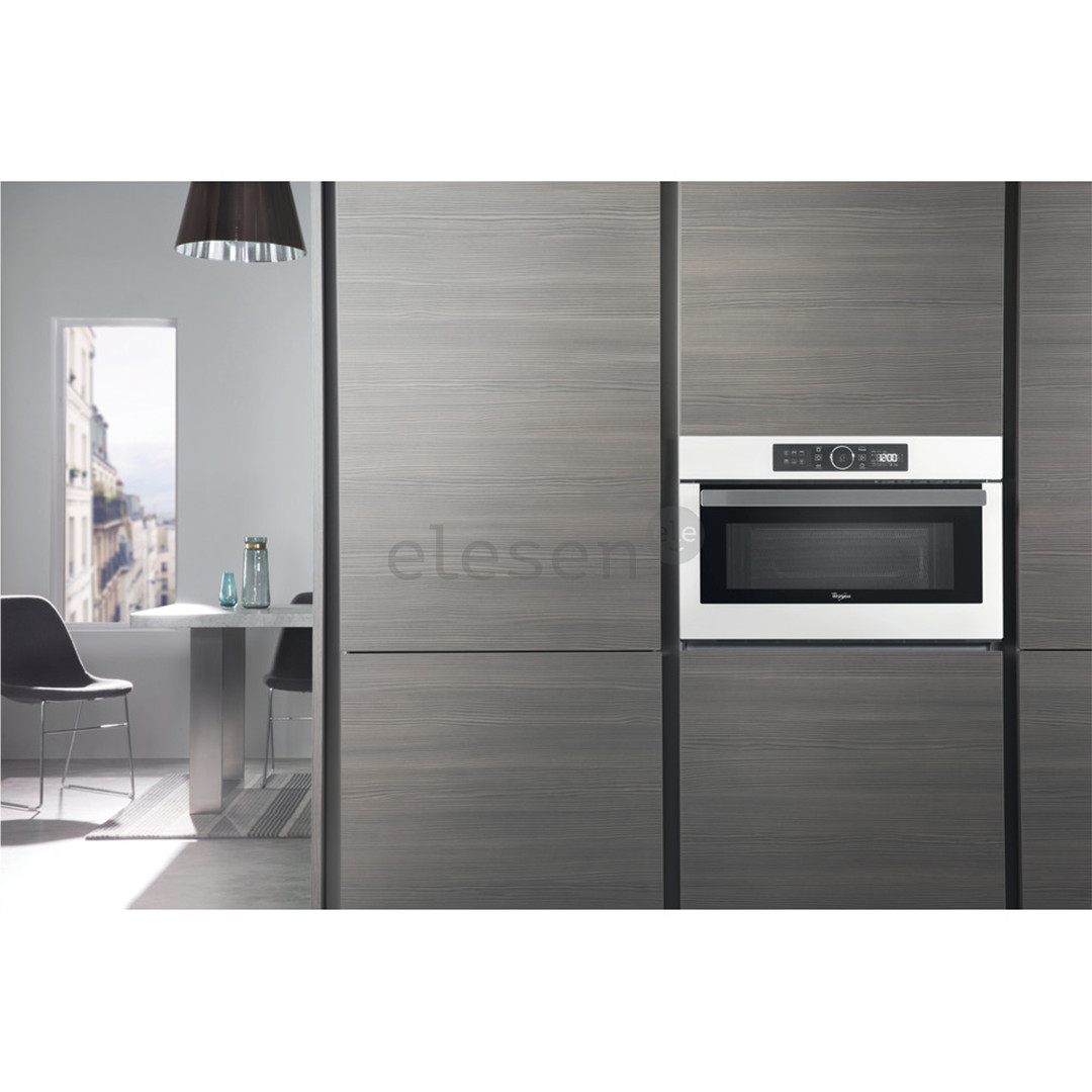 Whirlpool, 31 L, 1000 W, white - Built-in Microwave Oven with Grill Item - AMW730/WH