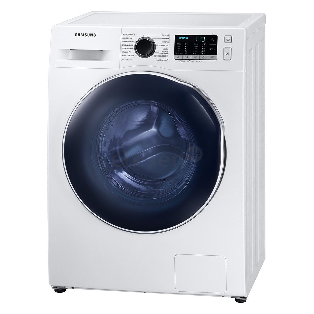 Samsung, 8 kg / 5 kg, depth 45.6 cm, 1200 rpm - Washer-Dryer Combo Item - WD8NK52E0AW/LE