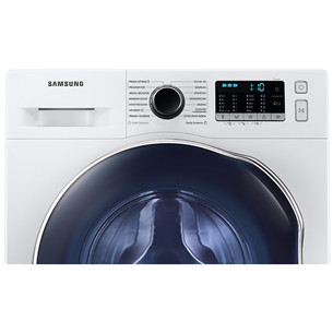 Samsung, 8 kg / 5 kg, depth 45.6 cm, 1200 rpm - Washer-Dryer Combo Item - WD8NK52E0AW/LE