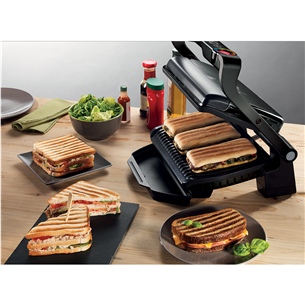 Elektrinis grilis Tefal Optigrill+ Prekė - GC712834, Juoda