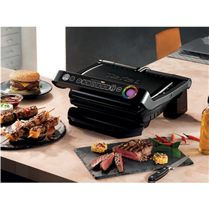 Elektrinis grilis Tefal Optigrill+ Prekė - GC712834, Juoda