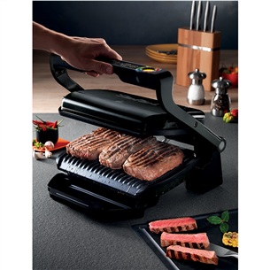 Elektrinis grilis Tefal Optigrill+ Prekė - GC712834, Juoda