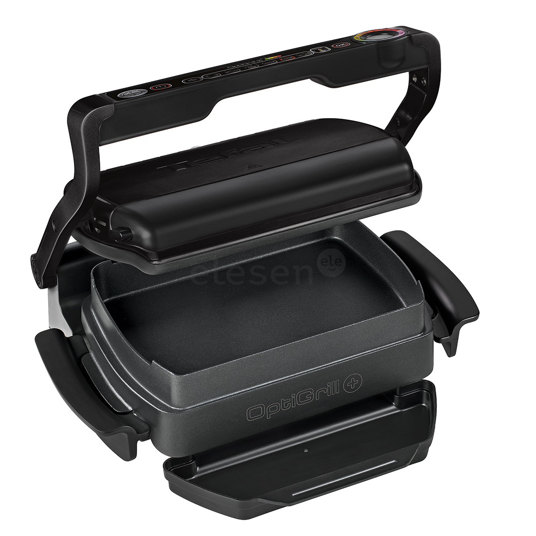 Tefal OptiGrill+ + Snacking & Baking, 2000 W, black - Table grill Item - GC714834