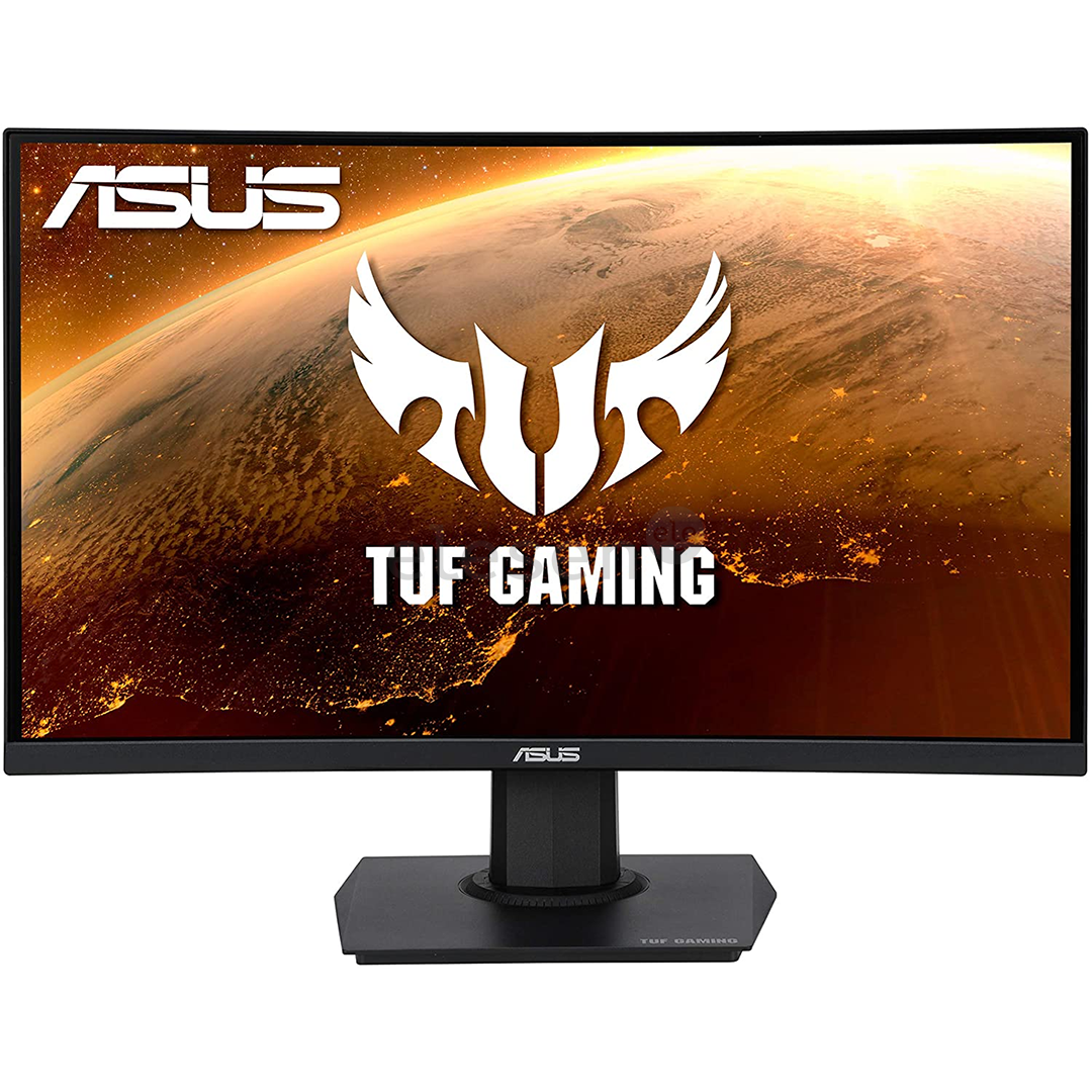 ASUS TUF GAMING VG24VQE, 24'', FHD, LED VA, 165 Гц, изогнутый, черный - Монитор