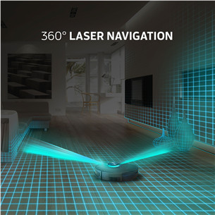 Zaco A10 Wet & Dry, серый - Моющий робот-пылесос