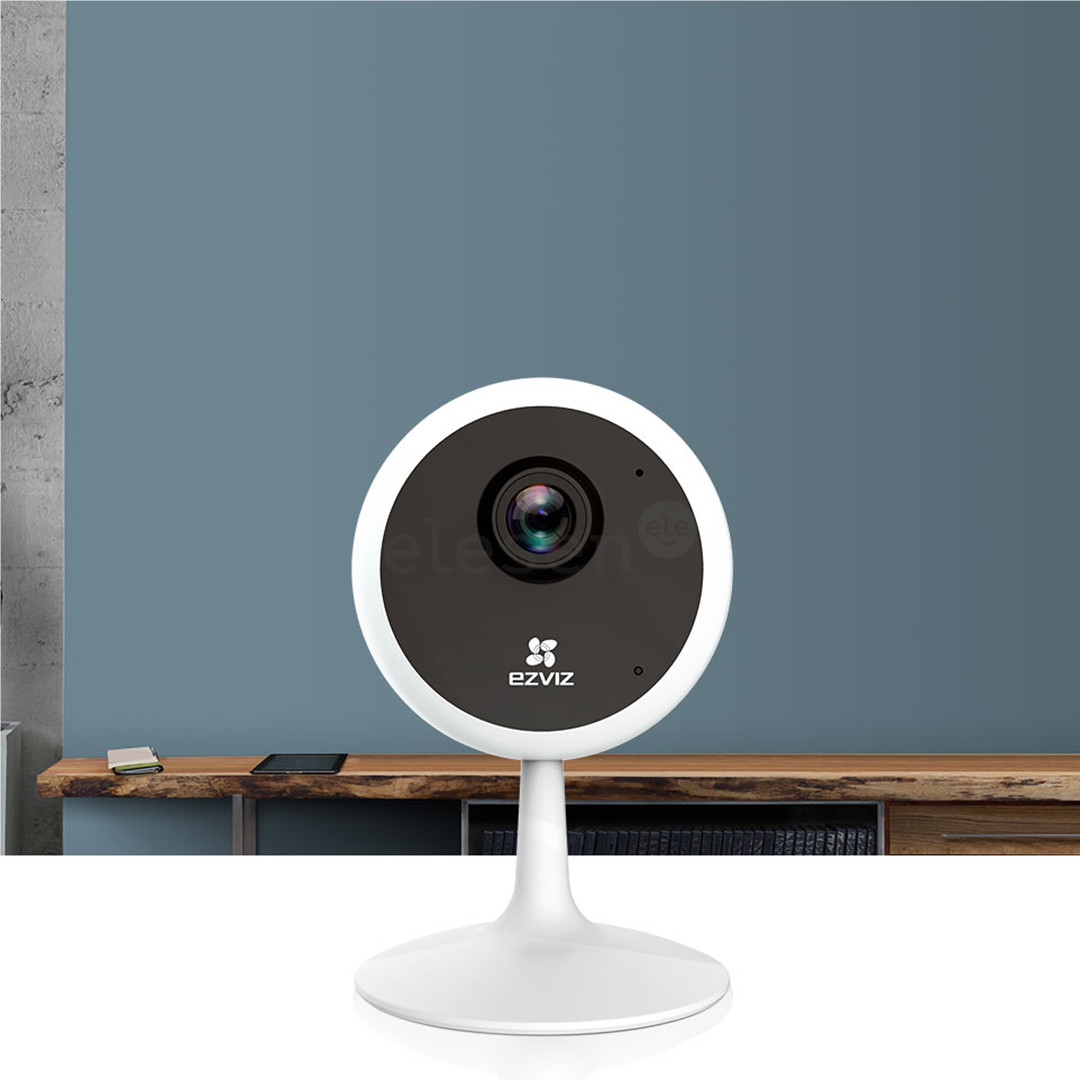 EZVIZ C1C, 1 МП, WiFi, ночной режим, белый - Домашняя камера видеонаблюдения