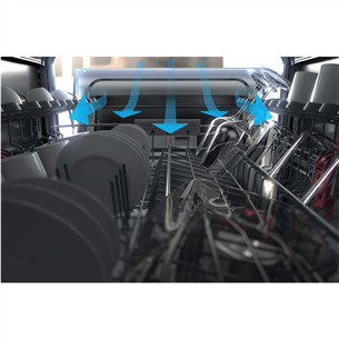 Whirlpool, 15 place settings - Built-in Dishwasher