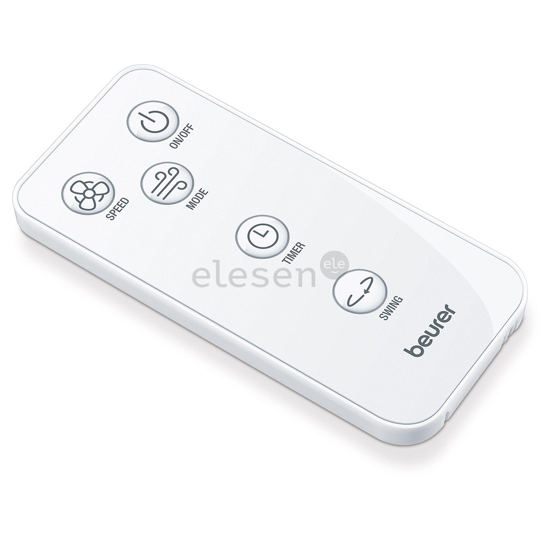 Beurer, 50 W, white/black - Tower fan