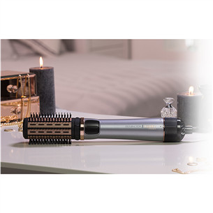 Remington Keratin Protect, 1000 Вт, серый/розовое золото - Вращающаяся фен-щетка Товар - AS8810