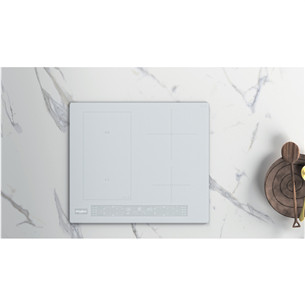 Whirlpool, plotis 59 cm, berėmė, balta - Įmontuojama indukcinė kaitlentė