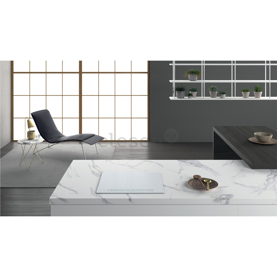 Whirlpool, plotis 59 cm, berėmė, balta - Įmontuojama indukcinė kaitlentė