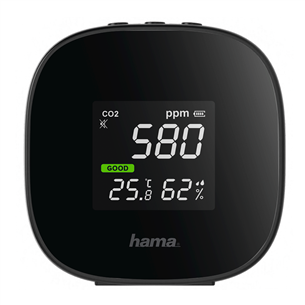 Prietaisas CO2 koncentracijai matuoti Hama "SAFE" + CO2 Prekė - 00186434 00186434
